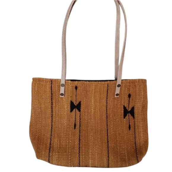 Hand Made Wool Tote Bag - Picture 1 of 7